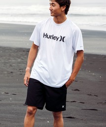 Hurley | 【Hurley:ハーレー】ロゴラッシュガード UPF50+×速乾×遮熱機能 RASH ONE AND ONLY SS TEE(ラッシュガード)