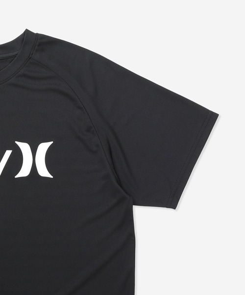 Hurley （ハーレー）の「【Hurley:ハーレー】ロゴラッシュガード　UPF50+×速乾×遮熱機能　　RASH ONE AND ONLY SS TEE（ラッシュガード・メンズ・チャコールグレー/ブラック/ホワイト・SMALL/MEDIUM/LARGE/X-LARGE）」の13枚目の写真