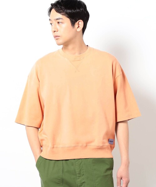 BROOKLYN OVERALL(ブルックリンオーバーオール)の「BROOKLYN OVERALL スムースフェード加工Tシャツ(Tシャツ/カットソー・メンズ・サックスブルー/ライトブルーグレー/オレンジ/ライトグレー・M/L)」の1枚目の写真