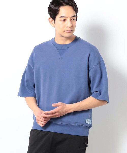 BROOKLYN OVERALL(ブルックリンオーバーオール)の「BROOKLYN OVERALL スムースフェード加工Tシャツ(Tシャツ/カットソー・メンズ・サックスブルー/ライトブルーグレー/オレンジ/ライトグレー・M/L)」の3枚目の写真