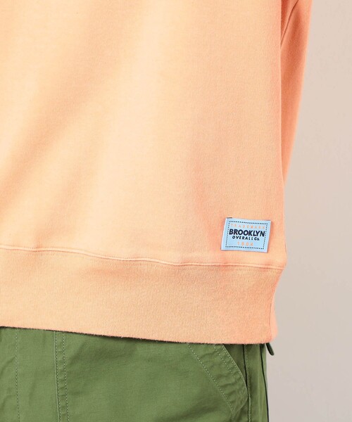 BROOKLYN OVERALL(ブルックリンオーバーオール)の「BROOKLYN OVERALL スムースフェード加工Tシャツ(Tシャツ/カットソー・メンズ・サックスブルー/ライトブルーグレー/オレンジ/ライトグレー・M/L)」の10枚目の写真