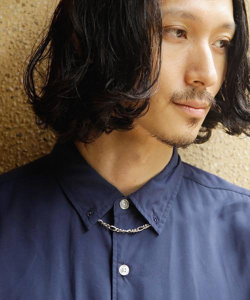 DETAILS(ディテールズ)の「Genri/フィガロチェーンネックレス(ネックレス・メンズ・ブラック/シルバー・FREE)」の2枚目の写真