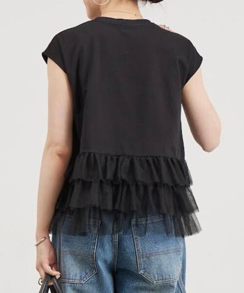 BEARDSLEY(ビアズリー)の「チュチュTee(Tシャツ/カットソー・レディース・ブラック・FREE)」の20枚目の写真