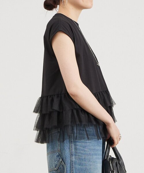 BEARDSLEY(ビアズリー)の「チュチュTee(Tシャツ/カットソー・レディース・ブラック・FREE)」の21枚目の写真