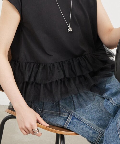 BEARDSLEY(ビアズリー)の「チュチュTee(Tシャツ/カットソー・レディース・ブラック・FREE)」の22枚目の写真
