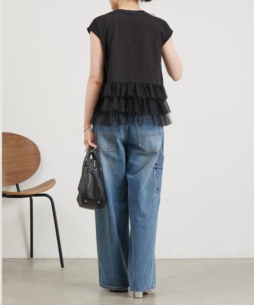 BEARDSLEY(ビアズリー)の「チュチュTee(Tシャツ/カットソー・レディース・ブラック・FREE)」の16枚目の写真