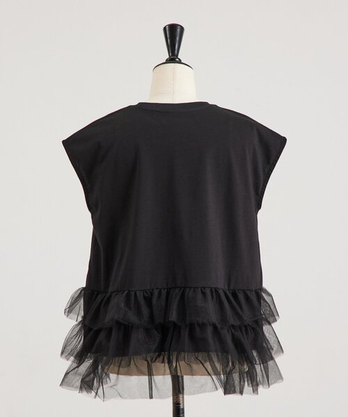 BEARDSLEY(ビアズリー)の「チュチュTee(Tシャツ/カットソー・レディース・ブラック・FREE)」の11枚目の写真