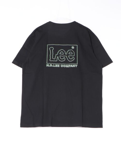 Lee(リー)の「Lee/リー バックプリントTシャツ(Tシャツ/カットソー・メンズ・ブラック/ホワイト/ベージュ/ブルー・SMALL/MEDIUM/LARGE/X-LARGE)」の5枚目の写真
