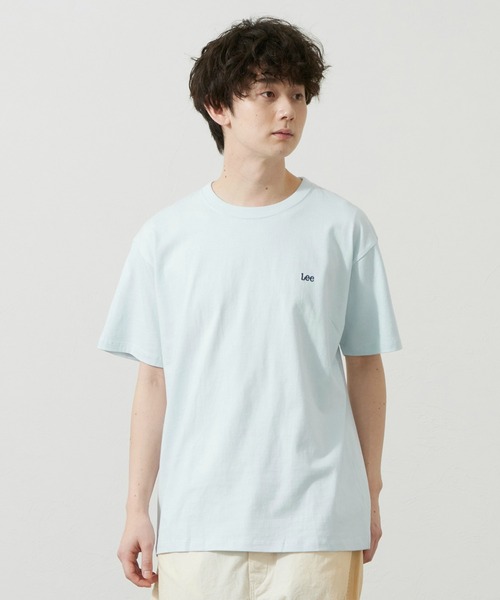 Lee(リー)の「Lee/リー バックプリントTシャツ(Tシャツ/カットソー・メンズ・ブラック/ホワイト/ベージュ/ブルー・SMALL/MEDIUM/LARGE/X-LARGE)」の19枚目の写真
