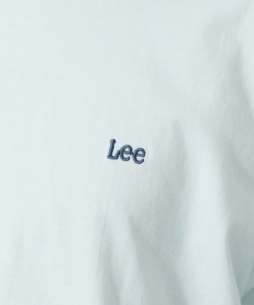 Lee(リー)の「Lee/リー バックプリントTシャツ(Tシャツ/カットソー・メンズ・ブラック/ホワイト/ベージュ/ブルー・SMALL/MEDIUM/LARGE/X-LARGE)」の16枚目の写真