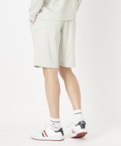 adabat(アダバット)の「吸水速乾/UVカット クールコア(R)エンボスハーフパンツ(その他パンツ・メンズ・ブラック/ライトグレー系9・50/48)」の19枚目の写真