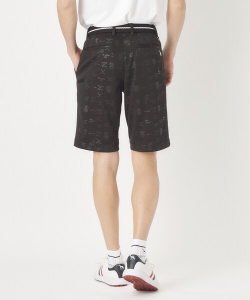 adabat(アダバット)の「吸水速乾/UVカット クールコア(R)エンボスハーフパンツ(その他パンツ・メンズ・ブラック/ライトグレー系9・50/48)」の15枚目の写真