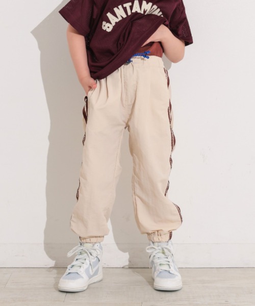 Ocean&Ground(オーシャン&グラウンド)の「ナイロンアスレチックパンツ(その他パンツ・キッズ・ブラック/ベージュ/ダークブルー/キナリ・130/120/110/100/90/140)」の11枚目の写真