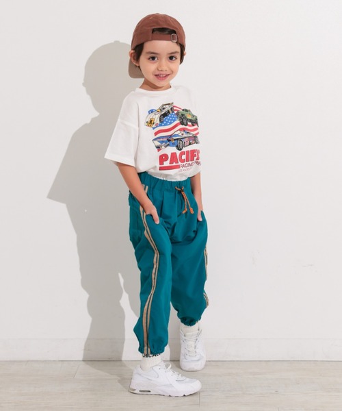 Ocean&Ground(オーシャン&グラウンド)の「ナイロンアスレチックパンツ(その他パンツ・キッズ・ブラック/ベージュ/ダークブルー/キナリ・130/120/110/100/90/140)」の9枚目の写真