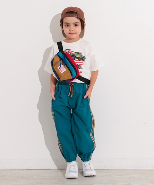 Ocean&Ground(オーシャン&グラウンド)の「ナイロンアスレチックパンツ(その他パンツ・キッズ・ブラック/ベージュ/ダークブルー/キナリ・130/120/110/100/90/140)」の10枚目の写真