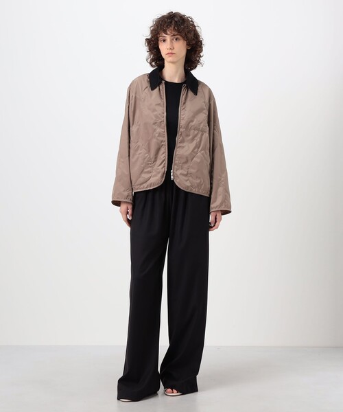 LAVENHAM(ラベンハム)の「LAVENHAM SIDE POCKET UNWADDED ジャケット(その他アウター・レディース・ブラック/ブラウン系その他・ 10)」の3枚目の写真