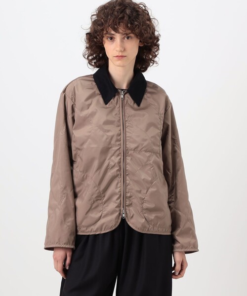 LAVENHAM(ラベンハム)の「LAVENHAM SIDE POCKET UNWADDED ジャケット(その他アウター・レディース・ブラック/ブラウン系その他・ 10)」の5枚目の写真