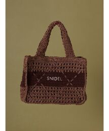 SNIDEL（スナイデル）の「ペーパークロシェトート（トートバッグ）」