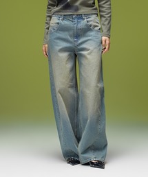 X-girl | LOGO MARK STITCHED DENIM PANTS(デニムパンツ)