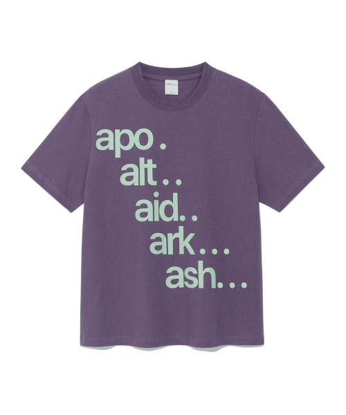 THECOLDESTMOMENT（ザコールデストモーメント）の「TCM apo T (purple)（Tシャツ/カットソー・レディース・その他・SMALL/MEDIUM/LARGE）」の2枚目の写真