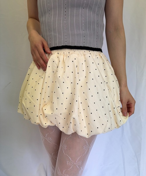 Baby l club ドット　スカート セール】ドットミニバルーンスカパン（スカート）｜Alite cloth