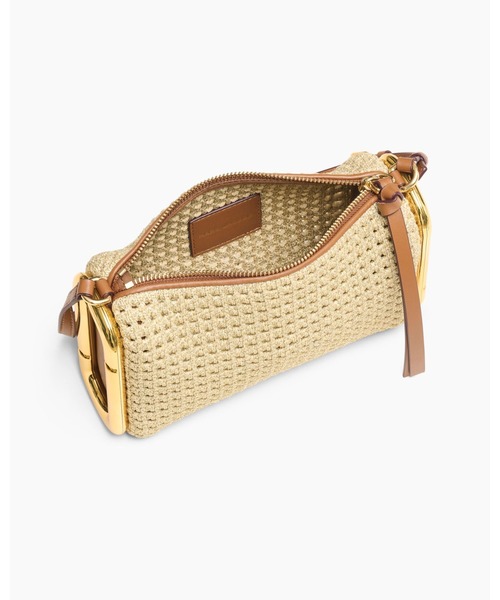 MARC JACOBS（マークジェイコブス）の「【NEW】SCENE SMALL SHOULDER BAG IN CROCHET/シーン スモール ショルダー バッグ イン クロシェ（かごバッグ・レディース・シャンパン・ONE SIZE）」の4枚目の写真