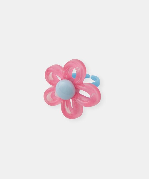 ROPE' PICNIC(ロペピクニック)の「【KIDS/キッズ】フラワークリアリング(リング・レディース・クリーム/ピンク系その他2/ピンク/パープル・FREE)」の9枚目の写真