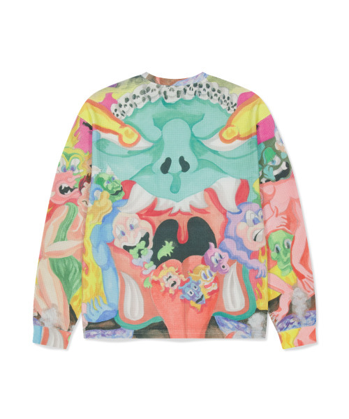 WKNDRS(ウィーキャンドース)の「GOBLIN WAFFLE LS T-SHIRT (MIX)(Tシャツ/カットソー・レディース・その他・MEDIUM/LARGE/X-LARGE)」の2枚目の写真