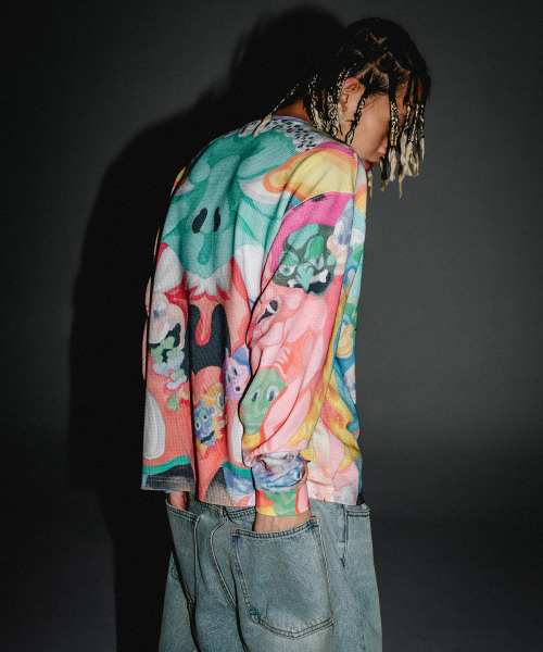 WKNDRS(ウィーキャンドース)の「GOBLIN WAFFLE LS T-SHIRT (MIX)(Tシャツ/カットソー・レディース・その他・MEDIUM/LARGE/X-LARGE)」の8枚目の写真