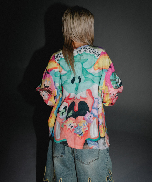 WKNDRS(ウィーキャンドース)の「GOBLIN WAFFLE LS T-SHIRT (MIX)(Tシャツ/カットソー・レディース・その他・MEDIUM/LARGE/X-LARGE)」の10枚目の写真