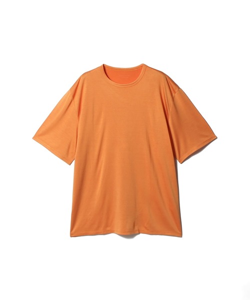 KANEMASA PHIL.(カネマサフィル)の「KANEMASA PHIL. / Silk Tee(Tシャツ/カットソー・メンズ・チャコールグレー/ホワイト/オレンジ・MEDIUM/LARGE)」の11枚目の写真