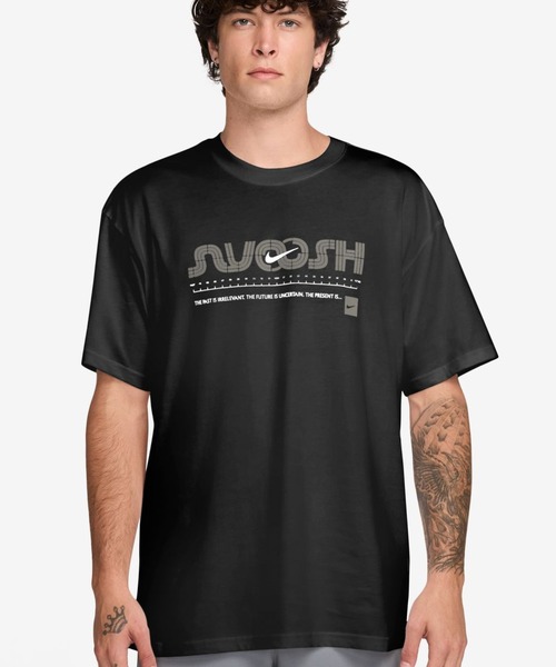 NIKE（ナイキ）の「ナイキ NIKE ナイキ LSE トレイン インフィニティー S/S Tシャツ（Tシャツ/カットソー・メンズ・ブラック/ホワイト・S/M/L/LL/3L）」の2枚目の写真