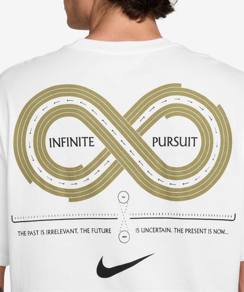 NIKE（ナイキ）の「ナイキ NIKE ナイキ LSE トレイン インフィニティー S/S Tシャツ（Tシャツ/カットソー・メンズ・ブラック/ホワイト・S/M/L/LL/3L）」の4枚目の写真