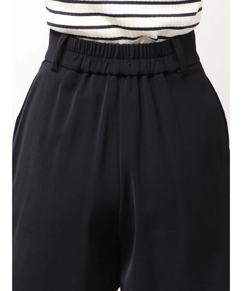 LAGUNAMOON(ラグナムーン)の「ダブルクロスショートパンツ(その他パンツ・レディース・ブラック/モカ/アイボリー・SMALL/MEDIUM)」の4枚目の写真