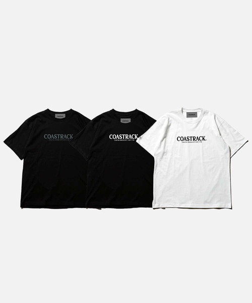 COASTRACK(コーストラック)の「CR Logo SST(Tシャツ/カットソー・メンズ・ブラック×ホワイト/ブラック×グレー/ホワイト×ライトグレー・XX-LARGE/X-LARGE/LARGE/MEDIUM)」の8枚目の写真