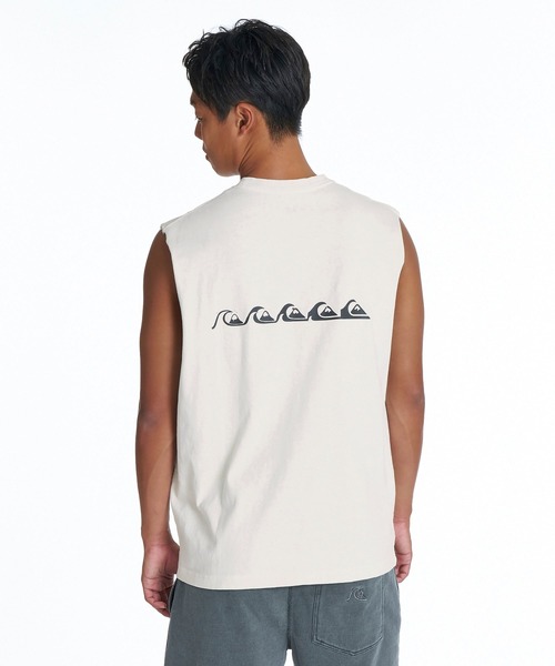 Quiksilver(クイックシルバー)の「QUIKSILVER メンズ DNA LIFE IS QUIK SL タンクトップ ルーズフィット【2026年夏モデル】(タンクトップ・メンズ・ブラック/アイボリー/レッド・MEDIUM/X-LARGE/LARGE)」の2枚目の写真