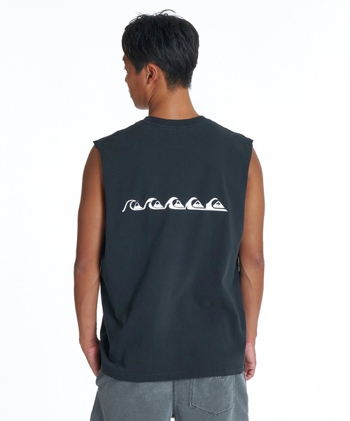 Quiksilver(クイックシルバー)の「QUIKSILVER メンズ DNA LIFE IS QUIK SL タンクトップ ルーズフィット【2026年夏モデル】(タンクトップ・メンズ・ブラック/アイボリー/レッド・MEDIUM/X-LARGE/LARGE)」の1枚目の写真