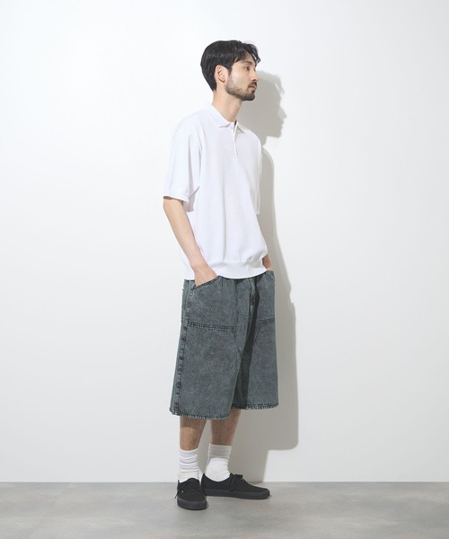 THRASHER(スラッシャー)の「【THRASHER/ スラッシャー】ダブルニーデニムハーフパンツ(デニムパンツ・メンズ・ピンク系その他/ブルー系その他/ブラック・M/L/XL)」の19枚目の写真