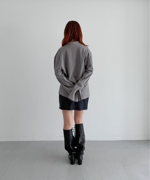 Paloma Wool(パロマウール)の「Paloma Wool Mori(ポロシャツ・メンズ・グレー・SMALL/X-SMALL)」の2枚目の写真