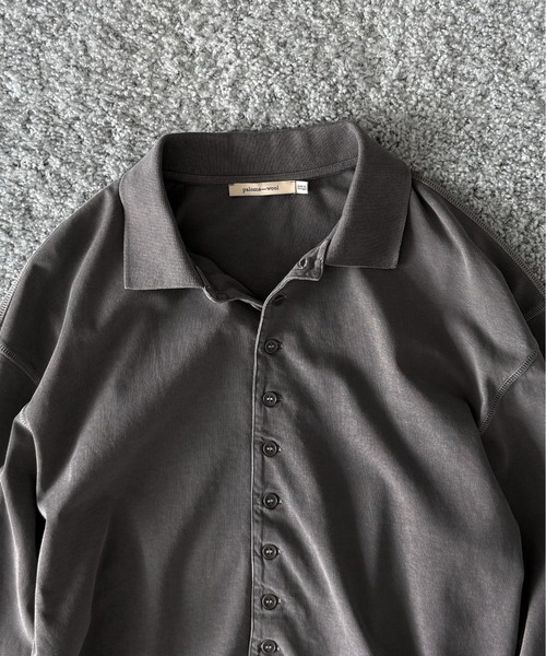 Paloma Wool(パロマウール)の「Paloma Wool Mori(ポロシャツ・メンズ・グレー・SMALL/X-SMALL)」の6枚目の写真