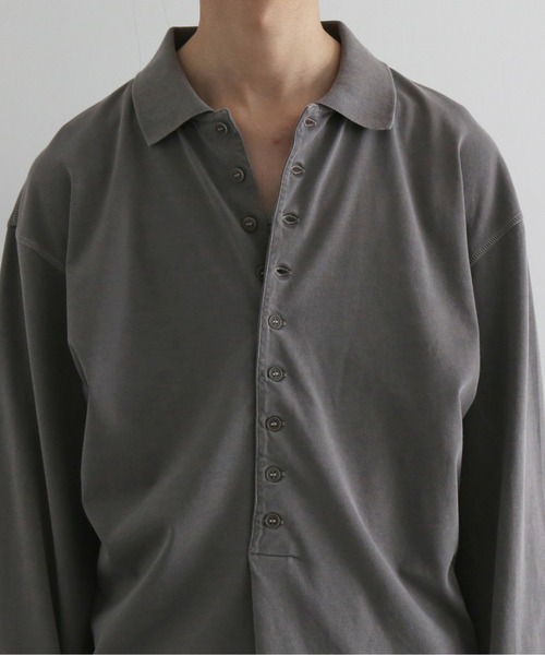 Paloma Wool(パロマウール)の「Paloma Wool Mori(ポロシャツ・メンズ・グレー・SMALL/X-SMALL)」の11枚目の写真