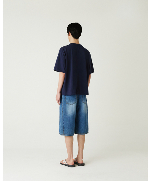 THEENDQUESTION(ジエンドクエスチョン)の「Little thing print t-shirt / NAVY(Tシャツ/カットソー・レディース・その他・FREE)」の5枚目の写真