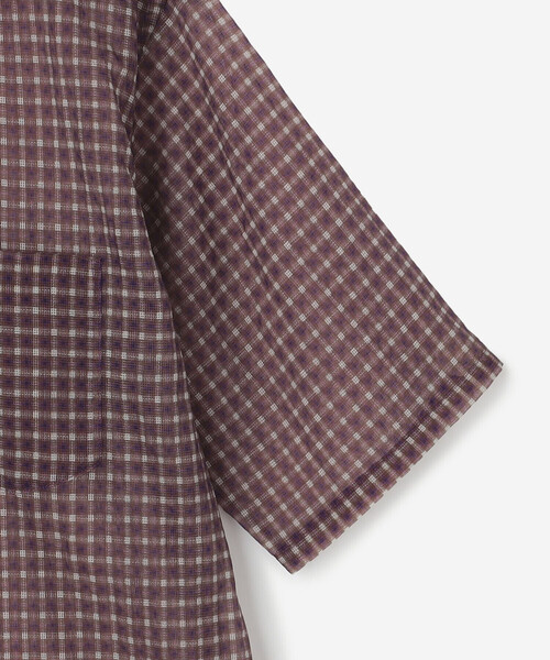 Bshop(ビショップ)の「迷迭香 |〈別注〉ナイロン メッシュシャツ MEN(シャツ/ブラウス・メンズ・ブラウン系その他/ホワイト系その他/グリーン系その他・3/2)」の12枚目の写真