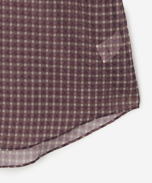 Bshop(ビショップ)の「迷迭香 |〈別注〉ナイロン メッシュシャツ MEN(シャツ/ブラウス・メンズ・ブラウン系その他/ホワイト系その他/グリーン系その他・3/2)」の11枚目の写真