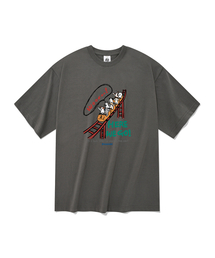 ウィゴー 半袖Tシャツ グレー