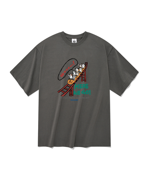 RADINEO(ラディネオ)の「ウィゴー 半袖Tシャツ グレー(Tシャツ/カットソー・メンズ・その他・SMALL/MEDIUM/LARGE/X-LARGE)」の1枚目の写真