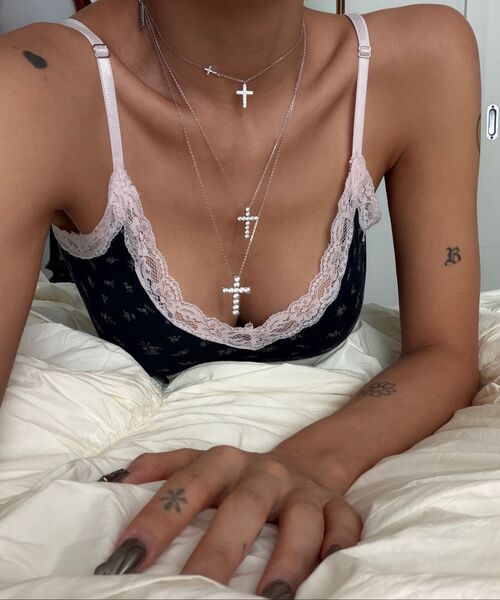 ODOR(オドー)の「Romance flower sleeveless - White(Tシャツ/カットソー・レディース・その他・WHITE)」の11枚目の写真