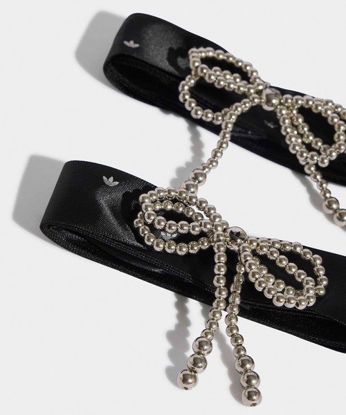 adidas(アディダス)の「adidas/アディダス ORIBBON ACCESSORY リボン アクセサリー シューレース シューチャーム シューアクセサリー シューズチャーム パール ビーズ ブランドロゴ ドット クリアケース付き 秋 秋服 2026年秋冬(シューズアクセサリー・レディース・ブラック/グレー/ピンク・FREE)」の8枚目の写真