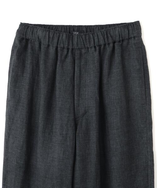 YLEVE(イレーヴ)の「YLEVE / LINEN POPLIN PANTS(その他パンツ・レディース・ブラウン/ブラック/ブラウン系その他2/ベージュ・2/1)」の8枚目の写真