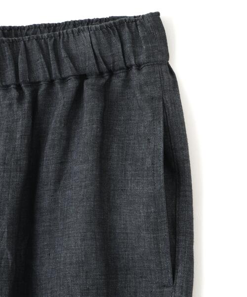 YLEVE(イレーヴ)の「YLEVE / LINEN POPLIN PANTS(その他パンツ・レディース・ブラウン/ブラック/ブラウン系その他2/ベージュ・2/1)」の11枚目の写真